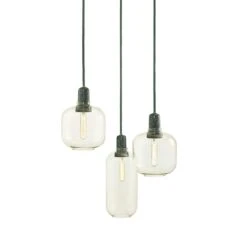 Normann Copenhagen Amp Hängelampe Klein, Weiß/Weiß Marmoriert 12 Normann Copenhagen Amp Hängelampe Klein, Weiß/Weiß Marmoriert -Normann Copenhagen normann copenhagen amp pendellampe s 3 2