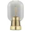 Normann Copenhagen Amp Tischlampe, Rauchfarben / Messing -Normann Copenhagen normann copenhagen amp tischleuchte weiss 14