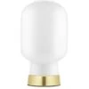 Normann Copenhagen Amp Tischlampe, Weiß / Messing