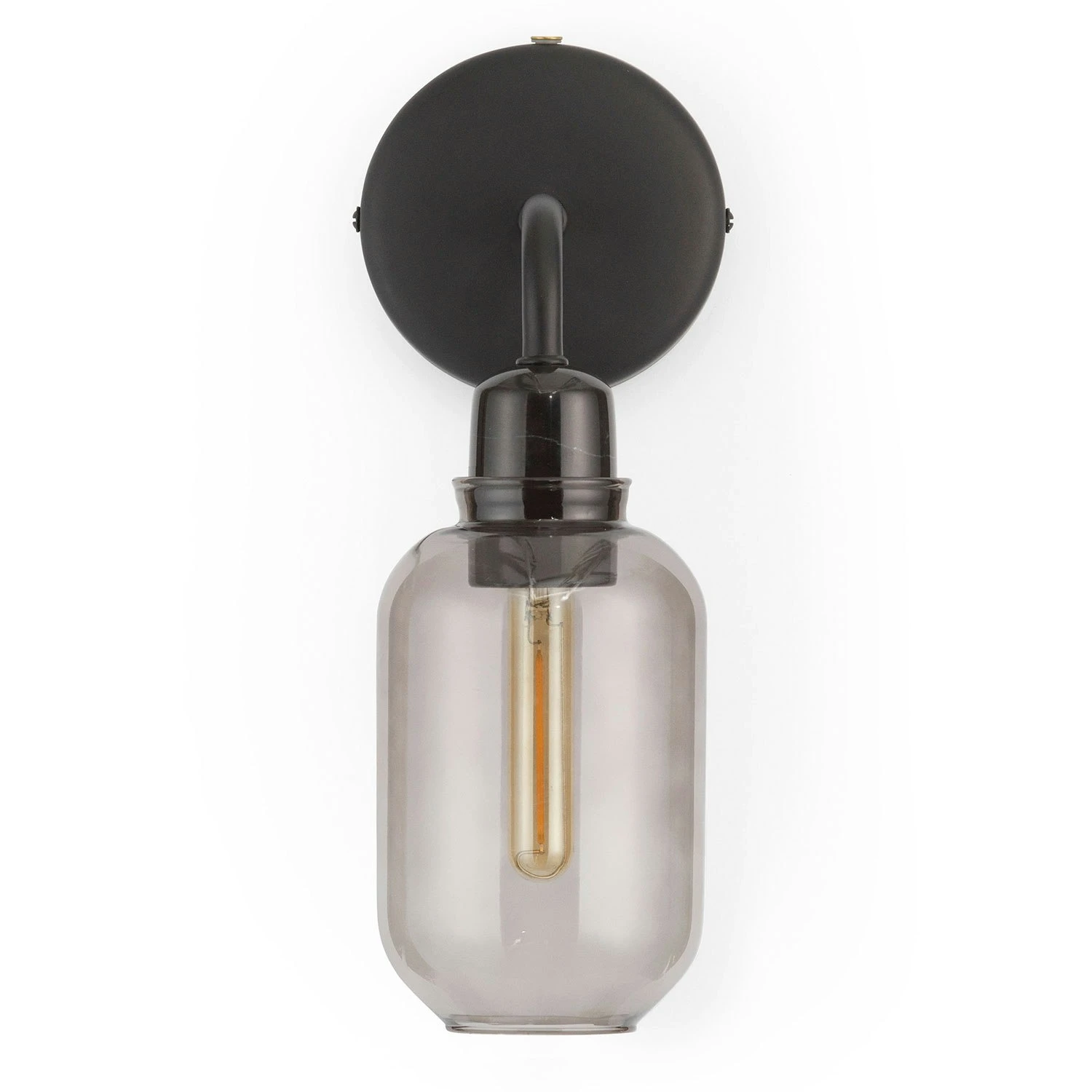 Normann Copenhagen Amp Wandleuchte, Smoke / Schwarz 5 Normann Copenhagen Amp Wandleuchte, Smoke / Schwarz – Bild 3