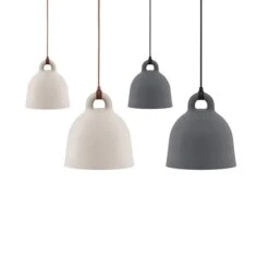 Normann Copenhagen Bell Lampe, Gross, Sand -Normann Copenhagen normann copenhagen bell lampe l schwarz 2
