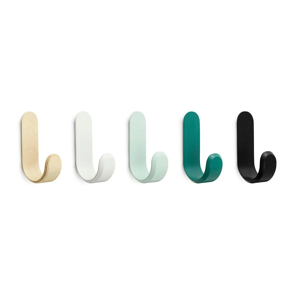 Normann Copenhagen Curve Haken 17,7x5,3 Cm, Natur 7 Normann Copenhagen Curve Haken 17,7x5,3 Cm, Natur – Bild 5
