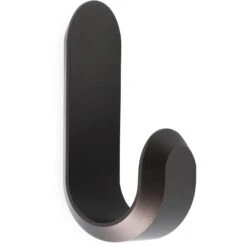 Normann Copenhagen Curve Mini Hooks - 2 Pcs, Matt Brown