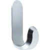 Normann Copenhagen Curve Mini Hooks - 2 Pcs,Silver -Normann Copenhagen normann copenhagen curve mini hooks 2 pcs matt black 7