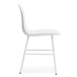 Normann Copenhagen Form Stuhl, Weiß/Stahl -Normann Copenhagen normann copenhagen form stuhl wei stahl 4