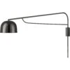 Normann Copenhagen Grant Wall Light EU 111 Cm, Black 1 Normann Copenhagen Grant Wall Light EU 111 Cm, Black -Normann Copenhagen normann copenhagen grant wall light eu 43 cm brass 11