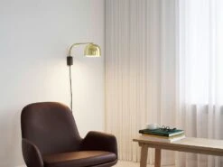 Normann Copenhagen Grant Wall Light EU 43 Cm, Brass -Normann Copenhagen normann copenhagen grant wall light eu 43 cm brass 4