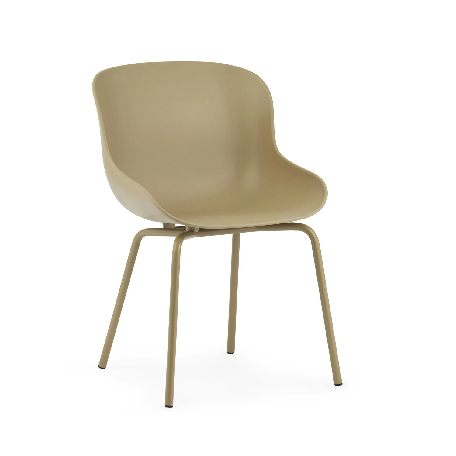 Normann Copenhagen Hyg Stuhl Stahl, Sand 4 Normann Copenhagen Hyg Stuhl Stahl, Sand – Bild 2