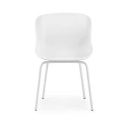 Normann Copenhagen Hyg Stuhl Stahl, Weiß