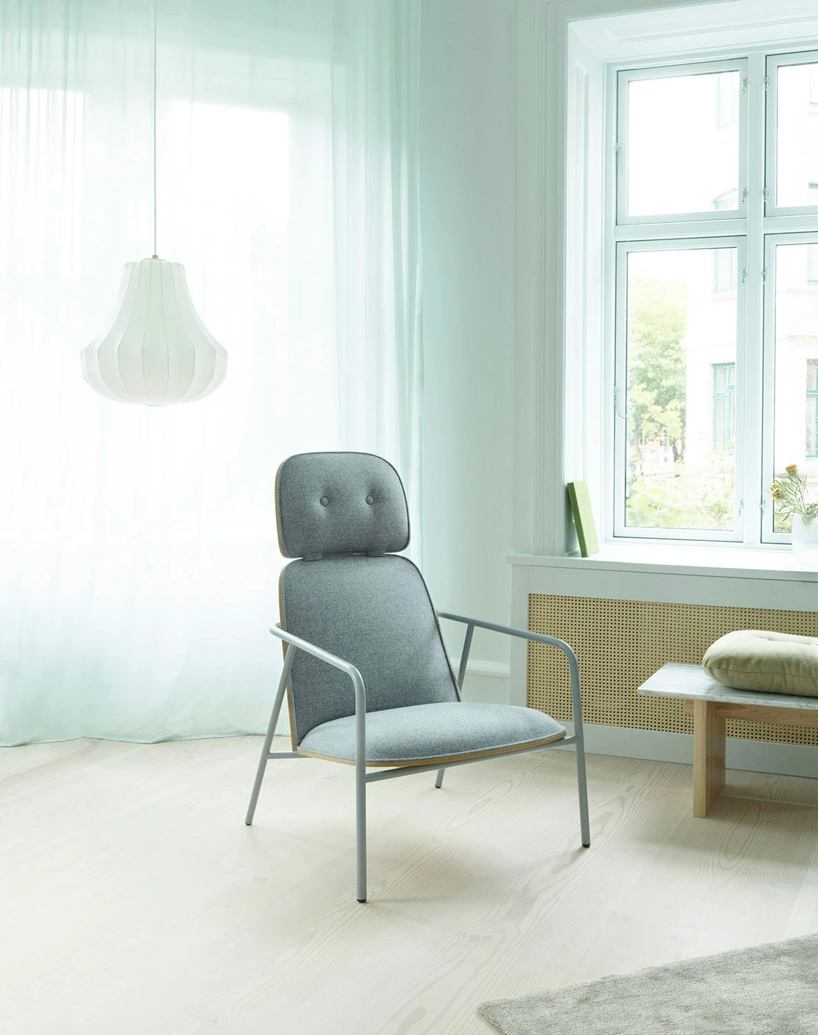 Normann Copenhagen Phantom Hängelampe Weiß, 450 Mm 5 Normann Copenhagen Phantom Hängelampe Weiß, 450 Mm – Bild 3