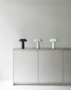 Normann Copenhagen Porta Tischlampe Tragbar, Grau -Normann Copenhagen normann copenhagen porta table lamp white 1