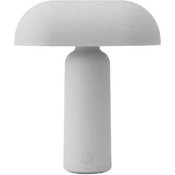 Normann Copenhagen Porta Tischlampe Tragbar, Grau