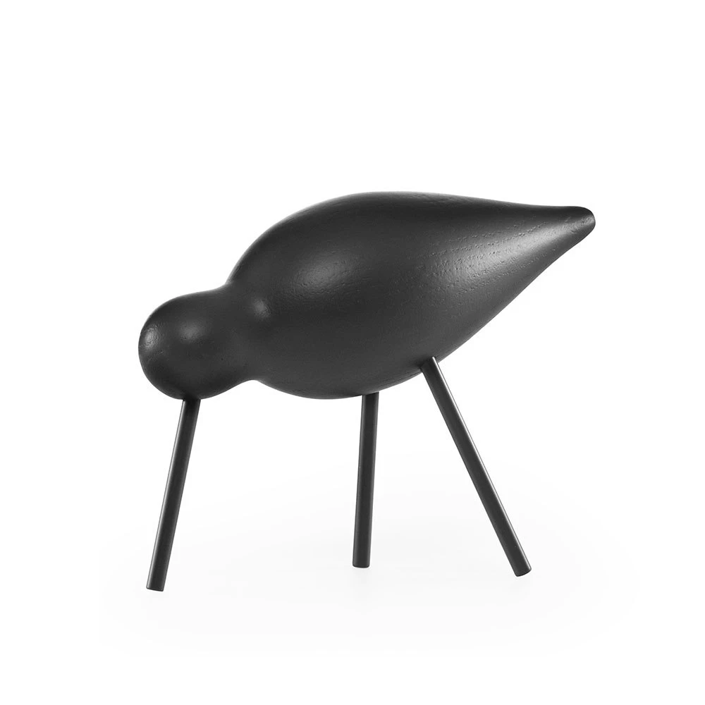 Normann Copenhagen Shorebird Medium, Schwarz/Schwarz 3 Normann Copenhagen Shorebird Medium, Schwarz/Schwarz