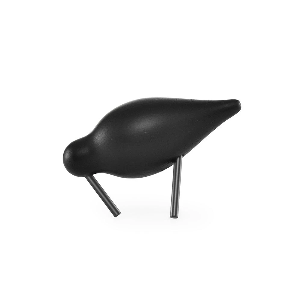 Normann Copenhagen Shorebird Small, Schwarz/Schwarz 4 Normann Copenhagen Shorebird Small, Schwarz/Schwarz – Bild 2