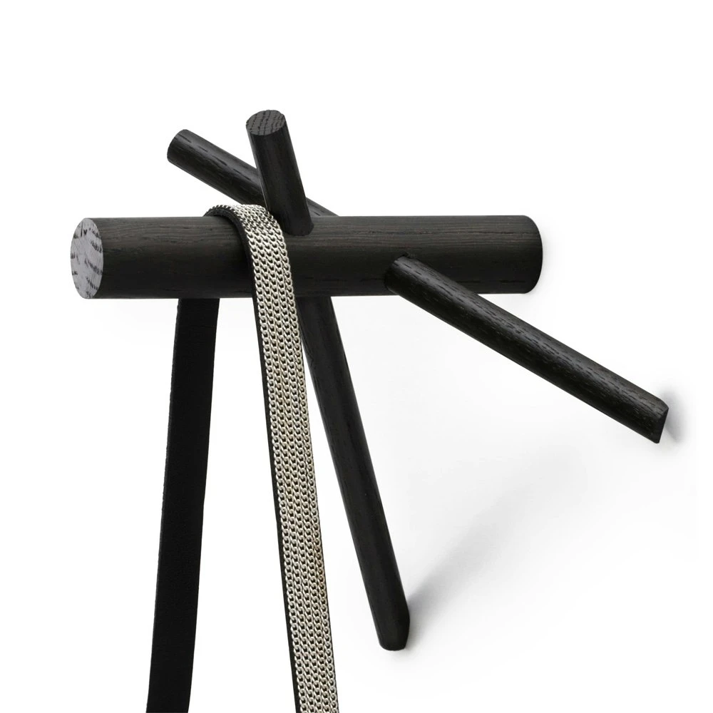 Normann Copenhagen Sticks Haken 2er-Pack, Schwarz 7 Normann Copenhagen Sticks Haken 2er-Pack, Schwarz – Bild 5