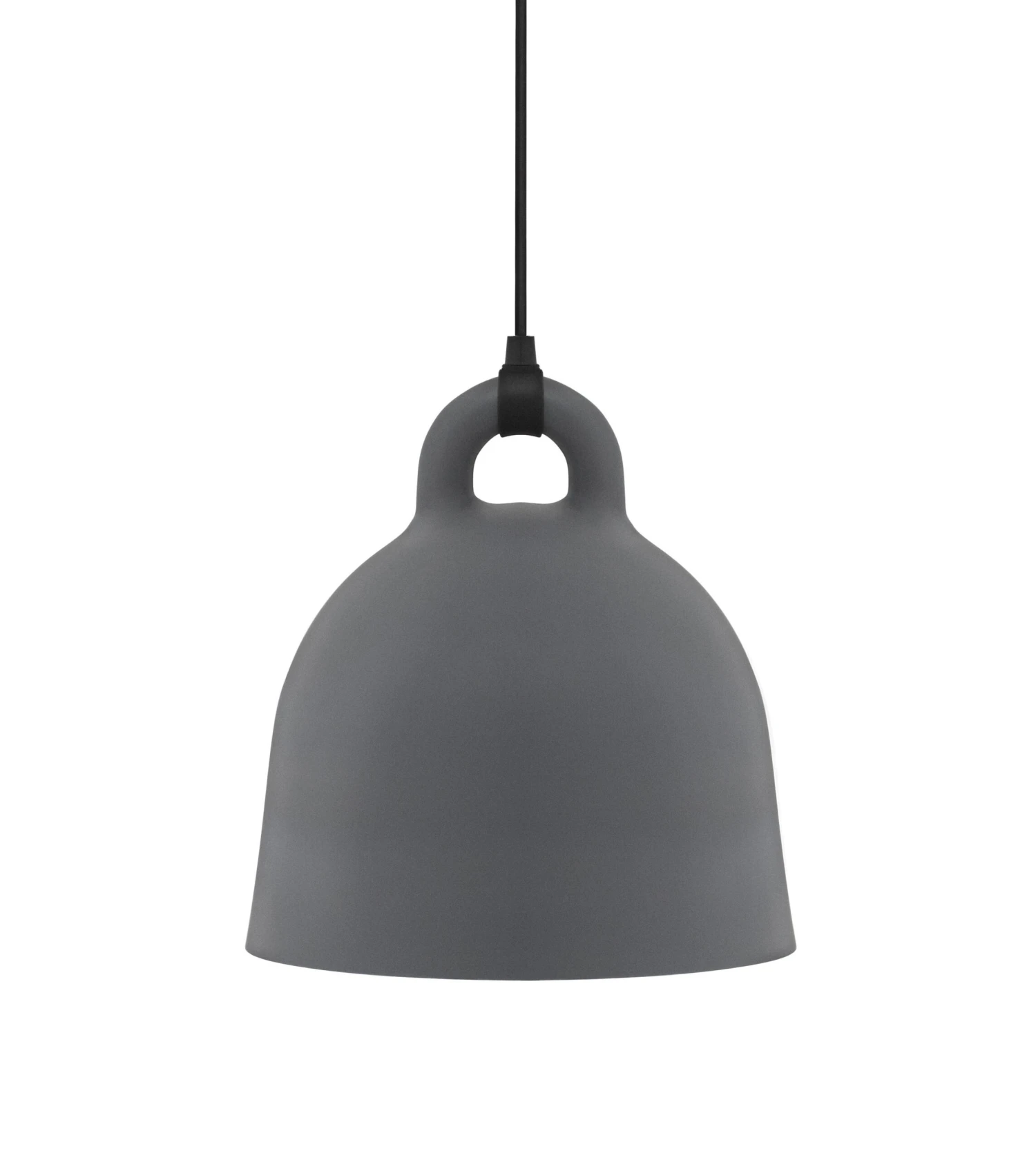 Pendelleuchte Bell Metall Grau / XS - Ø 22 Cm - Normann Copenhagen 3 Pendelleuchte Bell Metall Grau / XS - Ø 22 Cm - Normann Copenhagen