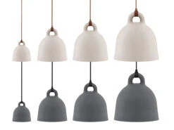 Pendelleuchte Bell Metall Grau / XS - Ø 22 Cm - Normann Copenhagen 7 Pendelleuchte Bell Metall Grau / XS - Ø 22 Cm - Normann Copenhagen -Normann Copenhagen pendelleuchte bell grau madeindesign 221464 original