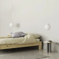 Pendelleuchte Bubba Glas Weiß / Ø 25 Cm - Normann Copenhagen -Normann Copenhagen pendelleuchte bubba o 25 cm weiss madeindesign 416932 original