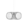 Pendelleuchte Coil Silber Metall / Ø 50 Cm - Stahl - Normann Copenhagen