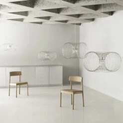 Normann Copenhagen -Normann Copenhagen pendelleuchte coil o 90 cm stahl madeindesign 403044 original