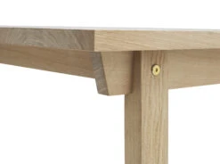 Rechteckiger Tisch Slice Holz Natur / 90 X 300 Cm - Normann Copenhagen -Normann Copenhagen rechteckiger tisch slice eiche natur madeindesign 245328 original