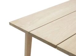 Rechteckiger Tisch Slice Holz Natur / 90 X 300 Cm - Normann Copenhagen -Normann Copenhagen rechteckiger tisch slice eiche natur madeindesign 245330 original