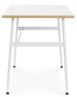 Schreibtisch Journal Holz Weiß / 1 Schublade - Normann Copenhagen -Normann Copenhagen schreibtisch journal weiss madeindesign 276031 original
