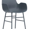 Sessel Form Plastikmaterial Blau / Stuhlbeine Aus Metall - Normann Copenhagen 1 Sessel Form Plastikmaterial Blau / Stuhlbeine Aus Metall - Normann Copenhagen -Normann Copenhagen sessel form blau madeindesign 235591 original