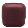 Sitzkissen Circus Small Textil Rot / Couchtisch - Klein - Ø 46 Cm - Normann Copenhagen -Normann Copenhagen sitzkissen circus small rot velours madeindesign 276354 original